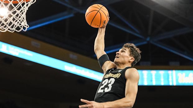 Tristan da Silva dunk vs. UCLA